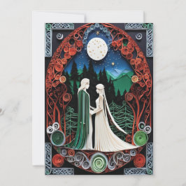 Boho Wedding Einladung