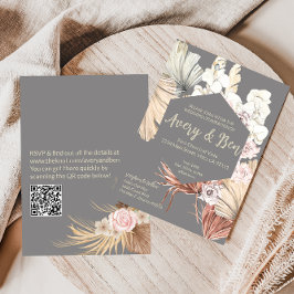 Boho Wedding Einladung