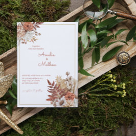 Boho Wedding Einladung Template