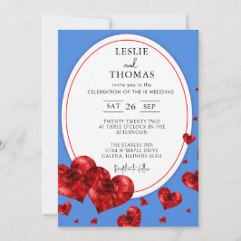 Boho Wedding, Pampas Gras Set, Moderne Hochzeit Einladung