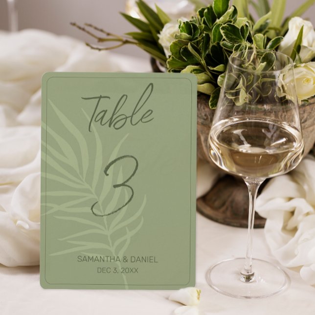 Boho Wedding Tischnummer (Boho Wedding Table Number Signs)
