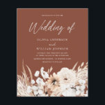 Boho Wedding zu einem Budget-Einladung<br><div class="desc">Boho Wedding on a Budget Einladung Siehe dazu passende Artikel in Niche und Nest Store</div>