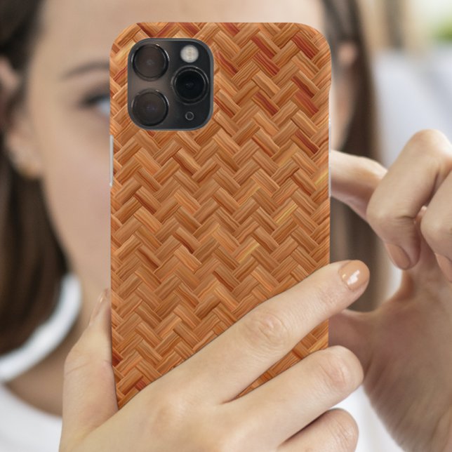 Boho-Weiden-Flechtkorb  Case-Mate iPhone Hülle (Von Creator hochgeladen)