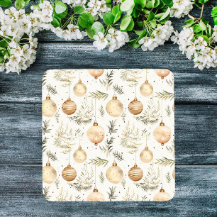 Boho Weihnachtsschmuck Mitteljahrhundert Moderne N Glasuntersetzer