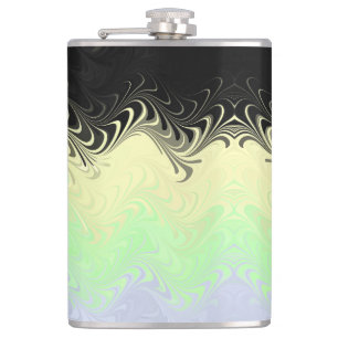 Boho-Wellig-Marmorierte-Abstract-Cassgender-Stolzf Flachmann