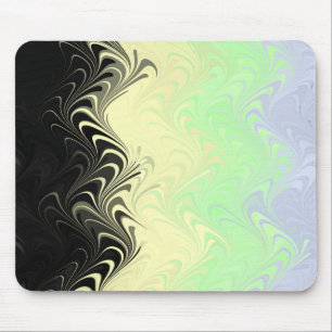 Boho-Wellig-Marmoriertes-Abstraktes Cassgender-Sto Mousepad