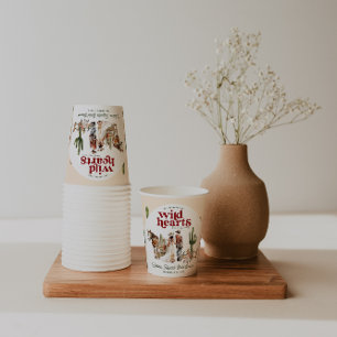 Boho Western Desert   BRAUTPARTY Pappbecher