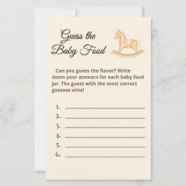 Boho Western Rocking Horse rät das Spiel mit dem E