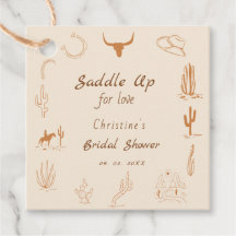 Boho Western Saddle up Cowboy Brautparty