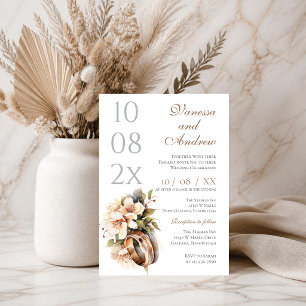Boho Whit Ring Hochzeitseinladung Einladung
