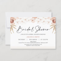 Boho White Orchards Palm Leaf Brautparty