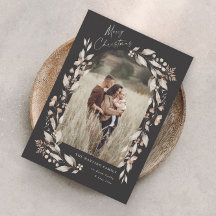 Boho Wildblume Arch Foto Weihnachten