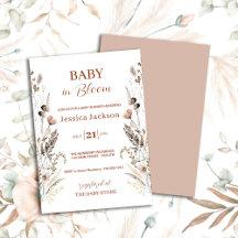 Boho Wildblume Baby in Bloom