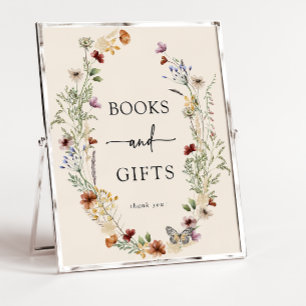 Boho Wildblume Baby Shower Poster