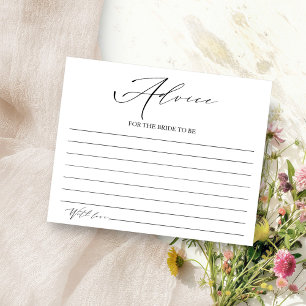 Boho Wildblume Brautparty Advisor Cards