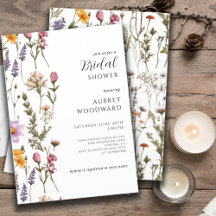 Boho Wildblume Brautparty