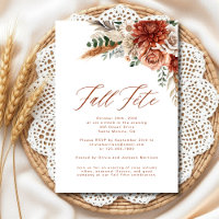 Boho Wildblume Fall Fete Celebration