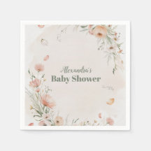 Boho Wildblume Floral Baby Dusche