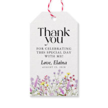 Boho Wildblume Floral Brautparty Bevorzugung