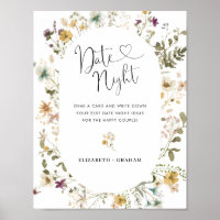 Boho Wildblume Floral Brautparty