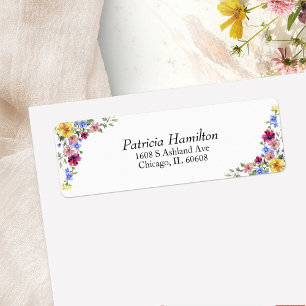 Boho Wildblume Floral Wedding