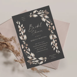 Boho Wildblume Floral Wedding Brautparty Magnetkarte