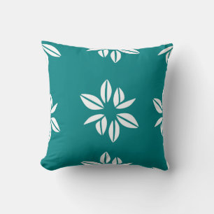 Boho Wildblume Garden Nahtloses Muster Kissen