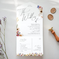 Boho Wildblume | Gartenhochzeit von Siegel und Sen