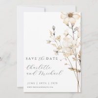 Boho Wildblume Wedding | Elfenbein