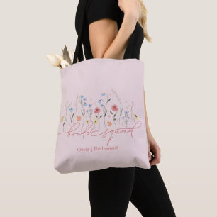 Boho-Wildblumen-Brautclique