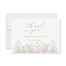 Boho-Wildblumen Elegante Brautparty