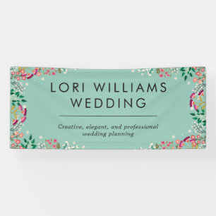 Boho Wildblumen - Handelsname Banner