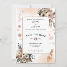 Boho Wildblumen Romantik | Rustikale Natur Floral