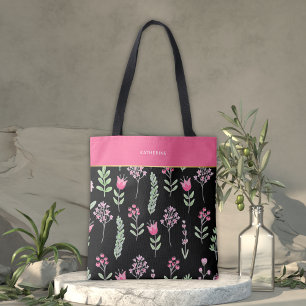 Boho Wildblumen Rosa Mädchen Trendy
