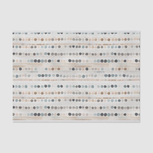 Boho Wildblumen Seidenpapier (Vorderseite)