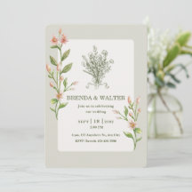 Boho-Wildblumen-Watercolor-Botanical-Sage-Hochzeit