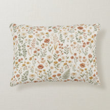 Boho-Wildflower-Aquarell-Blumen-Terrakotta 