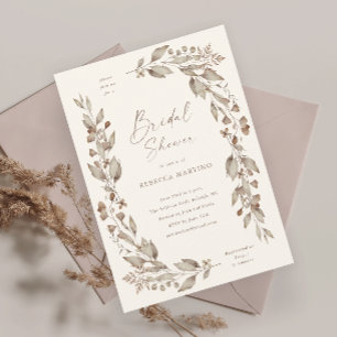 Boho-Wildflower-Blumen-Hochzeit-Braut-Shower  Magnetkarte