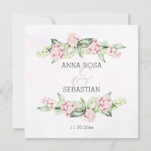 *~* Boho Winter-Beeren AR12 QR RSVP Hochzeit Einladung