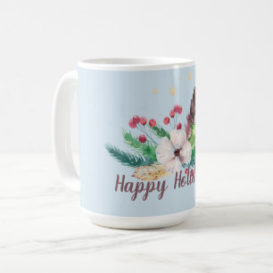 Boho Winter Bouquet individuell anpassbar Kaffeetasse