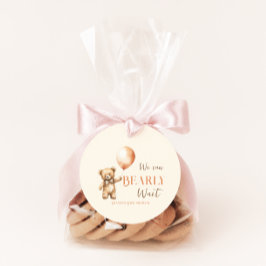 Boho wir können frühzeitig die Beige Bear Baby Dus Geschenkanhänger