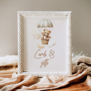 Boho Wir können warten Karten und Geschenke Poster
