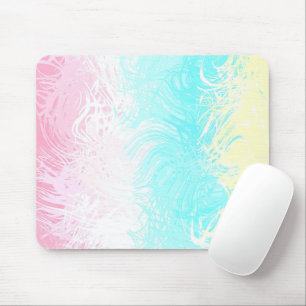 Boho Wirbel Groovy Abstrakt Genderflux Pride Flag Mousepad