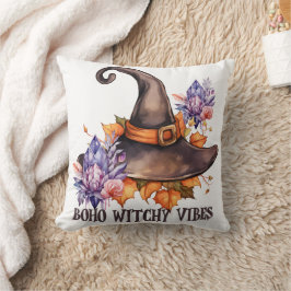 Boho Witchy Vibes Halloween  Kissen