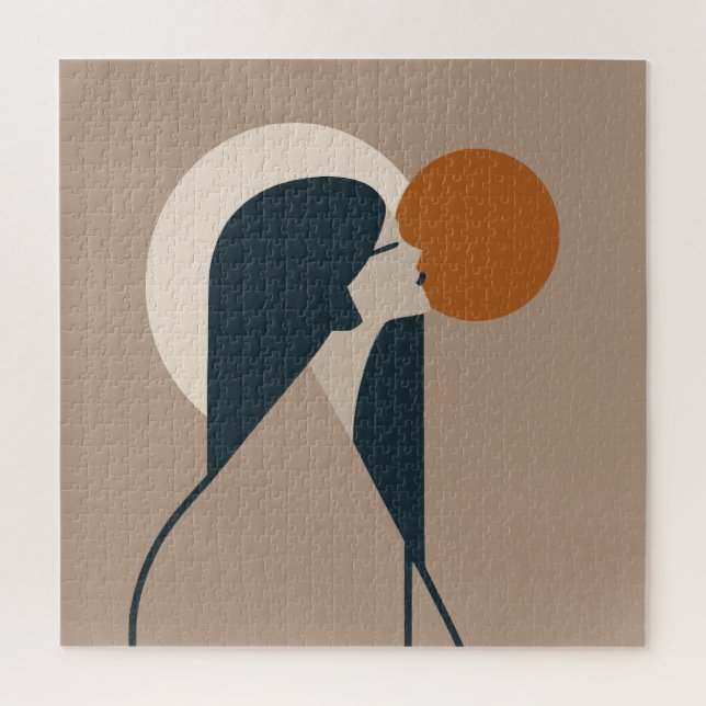 Boho Woman Sun Puzzle (Vertikal)