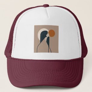 Boho Woman Sun Truckerkappe