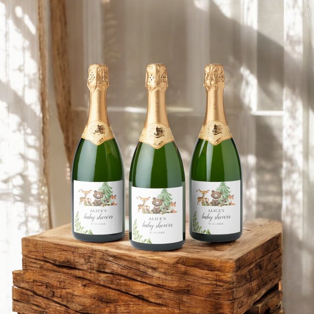 Boho Woodland Animals Rustic Baby Shower (Von Creator hochgeladen)