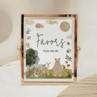 Boho Woodland Baby Shower Favoriten