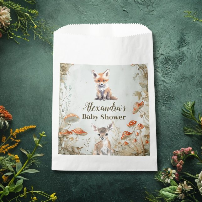 Boho Woodland Babydusche Geschenktütchen (Von Creator hochgeladen)