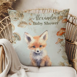 Boho Woodland Babydusche Kissen<br><div class="desc">Mit unserem Butterfly Mushroom Woodland Nature Baby Duschkissen im Schmetterlingskissen stärken Sie das gemütliche Ambiente Ihrer Babydusche. Dieses bezaubernde Kissen besticht durch ein skurriles Design, das vom bezaubernden Wald inspiriert wurde und von zarten Schmetterlingen, bezaubernden Pilzen und üppiger Vegetation geschmückt ist. Unser Kissen ist sowohl stilvoll als auch komfortabel, um...</div>
